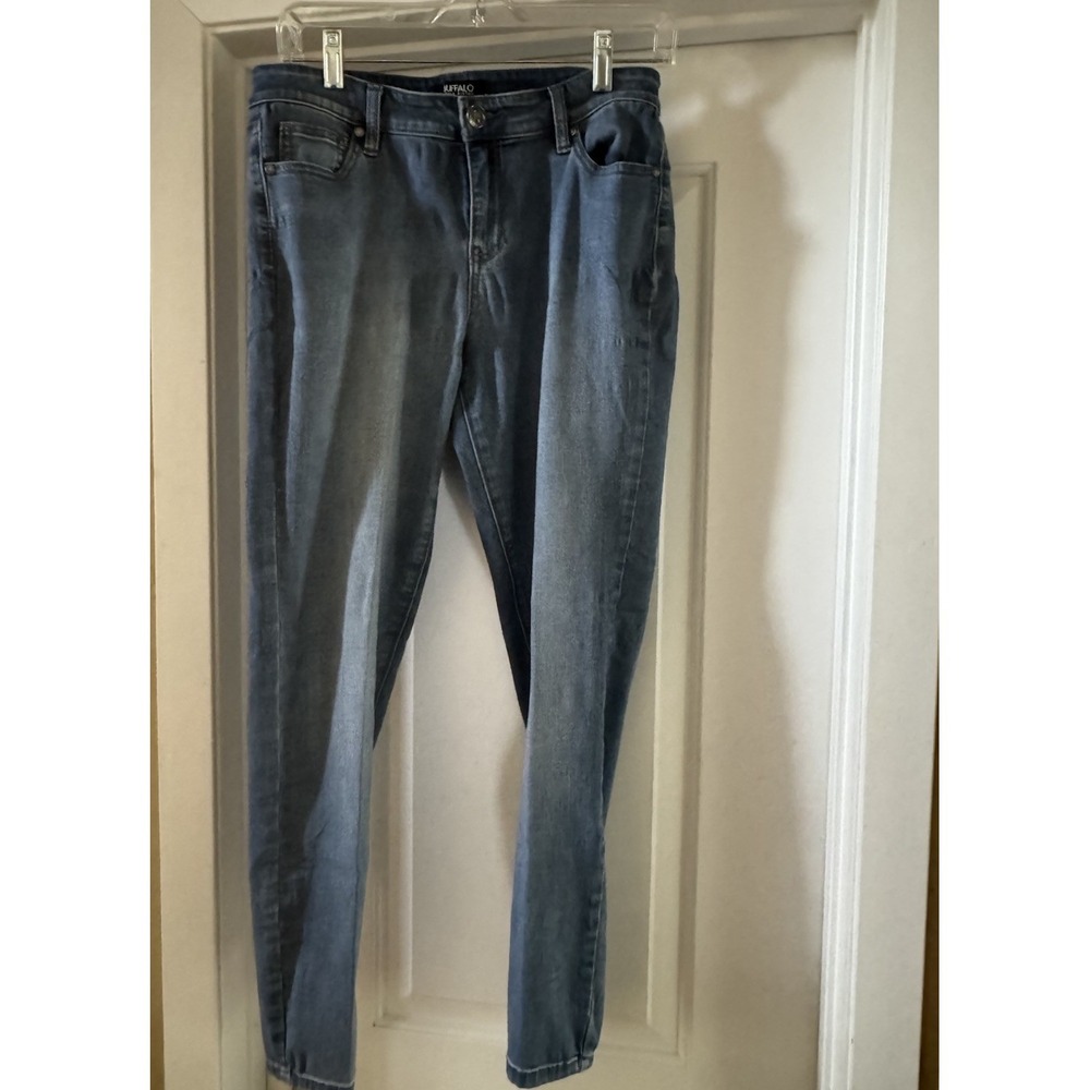 Buffalo David Bitton Aubrey Mid-Rise Stretch Ankle Grazer Jeans Size 8/29‎